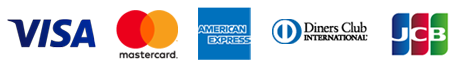 利用可能なクレジットカード会社ロゴ